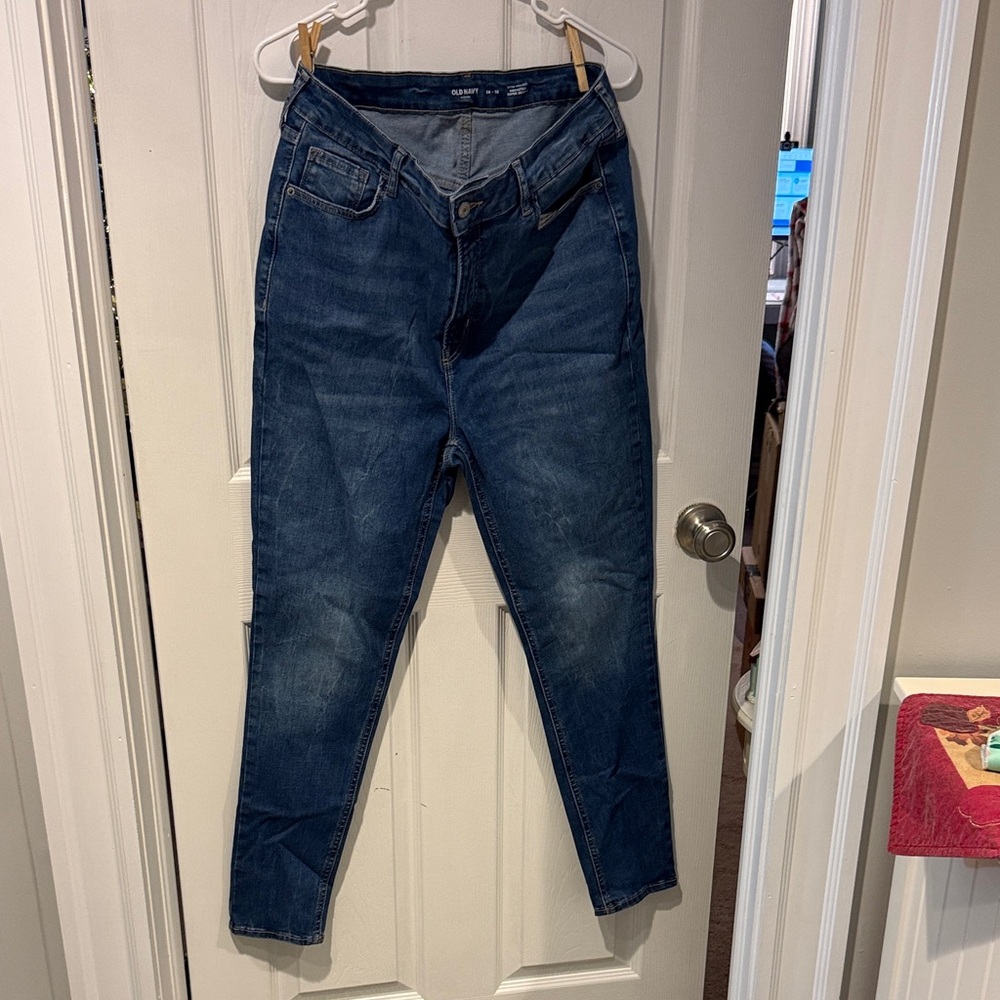 Old Navy Women’s Dark Blue Skinny Jeans